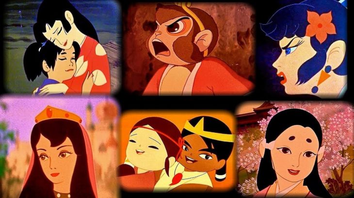 歴史的  総天然色  長編漫画映画  予告篇集  6本  1958年～1963年