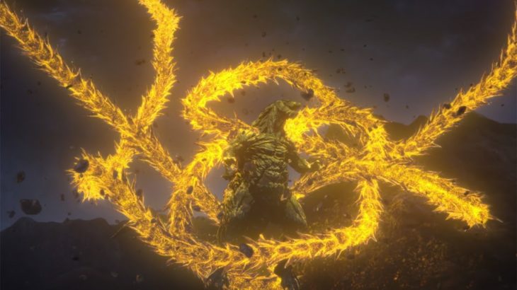 ゴジラ・アース、ギドラ激突！三つの首がまとわりつく　劇場版アニメ「GODZILLA 星を喰う者」予告編が公開