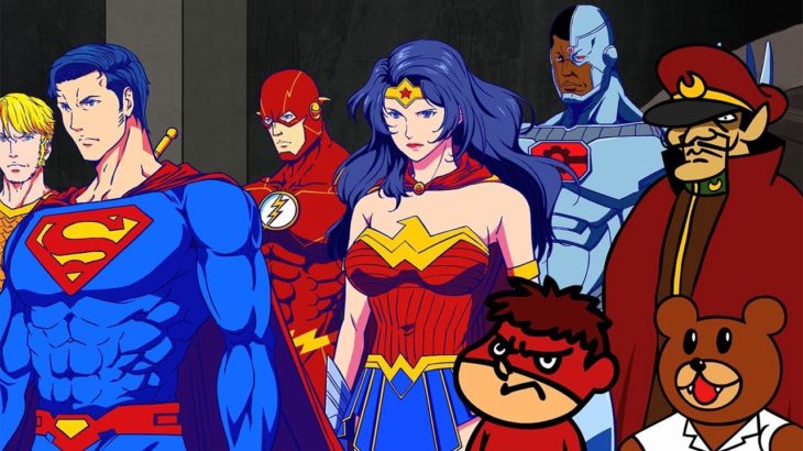 劇場版アニメ「DCスーパーヒーローズvs鷹の爪団」予告編公開　主題歌はGLIM SPANKY