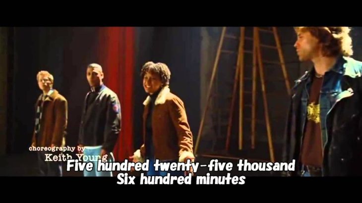 RENT　Seasons of Love英語字幕付き