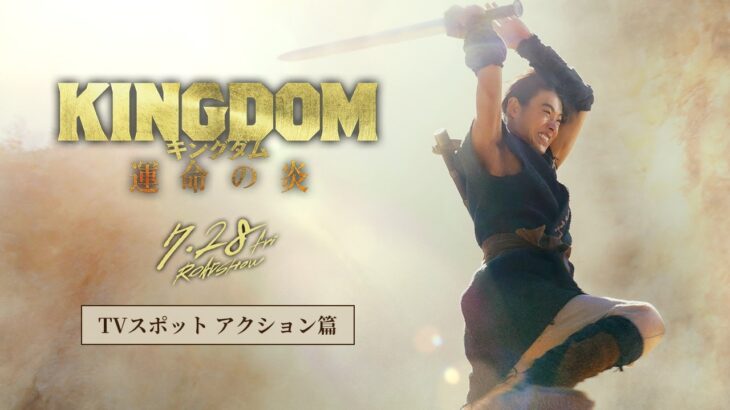映画『キングダム 運命の炎』TVCM〈アクション篇〉【7月28日(金)公開】