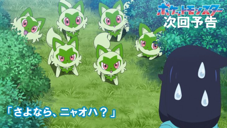 【公式】アニメ「ポケットモンスター」2月16日（金）放送分予告「さよなら、ニャオハ？」