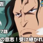 ONE PIECE 1097話予告「オハラの意志！受け継がれる研究」